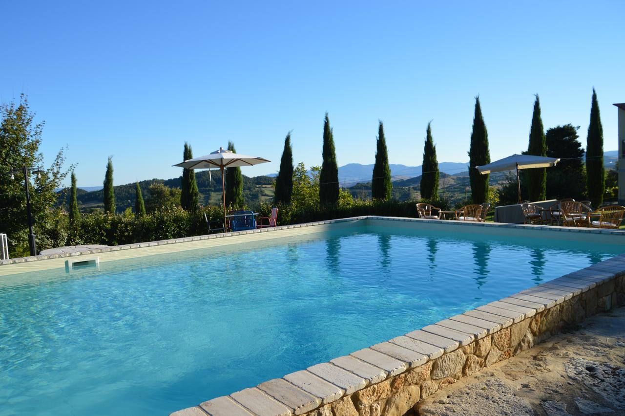 Il Borgo Del Lupo Villa Sarteano Buitenkant foto
